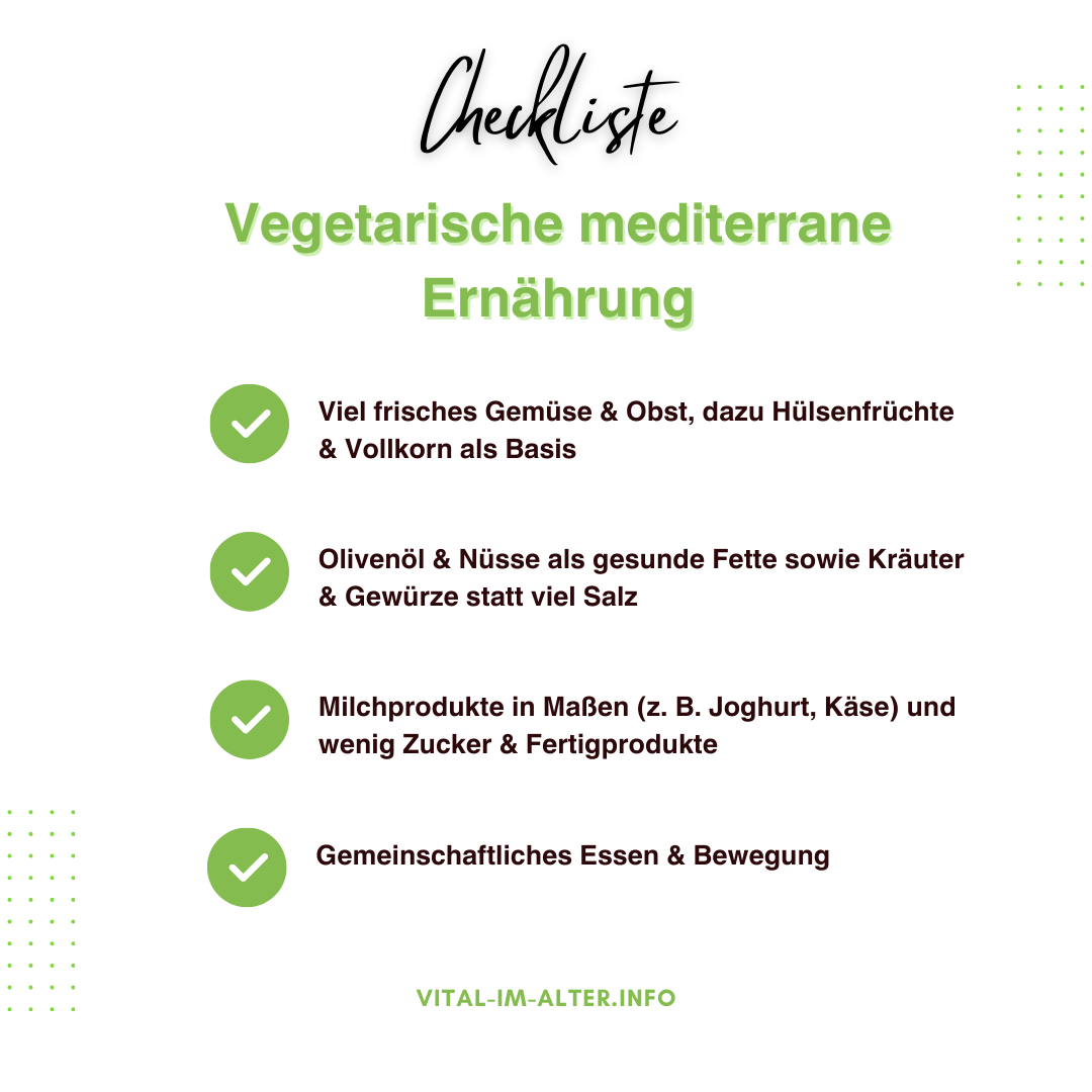 Vegetarische Mediterrane Ernährung - Übersicht
